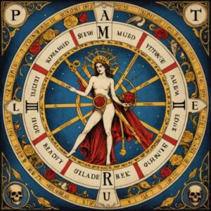 Combinação das cartas A Roda da Fortuna e A Morte no amor