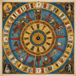 Combinação das cartas A Roda da Fortuna e A Morte sobre o futuro