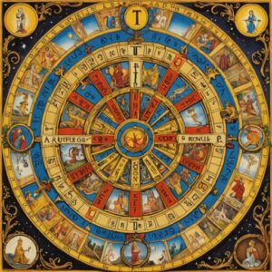 Combinação das cartas A Roda da Fortuna e A Sacerdotisa em momentos de transição