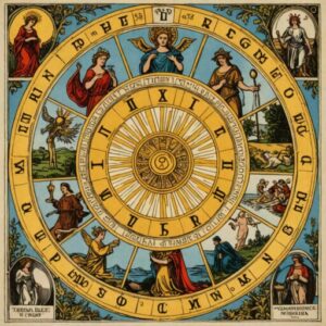 Combinação das cartas A Roda da Fortuna e A Temperança na vida financeira
