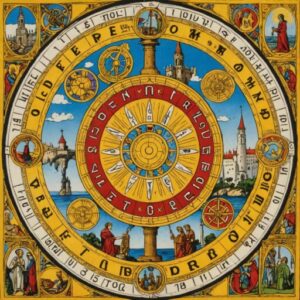 Combinação das cartas A Roda da Fortuna e A Torre na vida espiritual