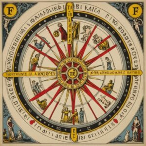 Combinação das cartas A Roda da Fortuna e O Enforcado na saúde