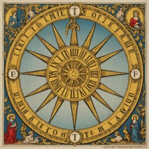 Combinação das cartas A Roda da Fortuna e O Enforcado sobre o futuro