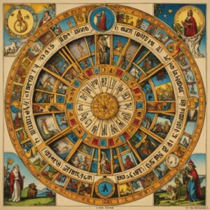 Combinação das cartas A Roda da Fortuna e O Eremita na vida espiritual