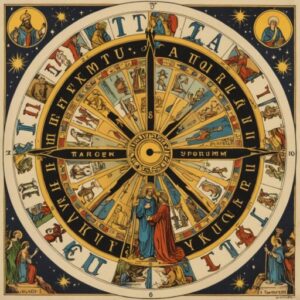 Combinação das cartas A Roda da Fortuna e O Eremita sobre o futuro