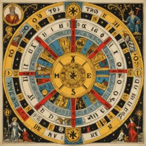Combinação das cartas A Roda da Fortuna e O Hierofante na vida financeira