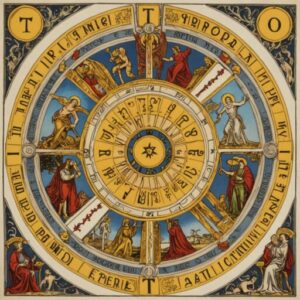 Combinação das cartas A Roda da Fortuna e O Hierofante no trabalho