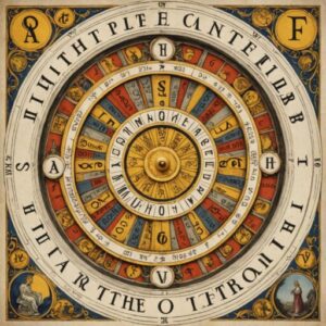 Combinação das cartas A Roda da Fortuna e O Hierofante sobre o futuro
