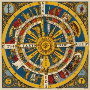 Combinação das cartas A Roda da Fortuna e O Imperador sobre decisões difíceis
