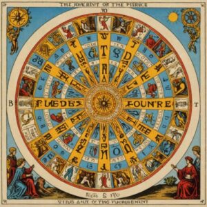 Combinação das cartas A Roda da Fortuna e O Julgamento no trabalho