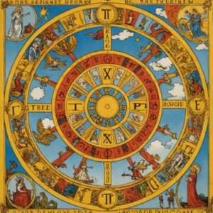 Combinação das cartas A Roda da Fortuna e O Julgamento sobre o futuro