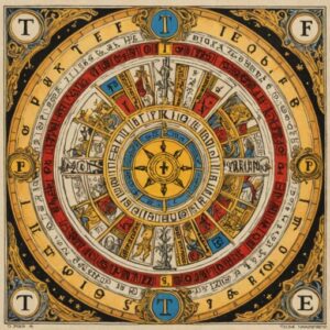 Combinação das cartas A Roda da Fortuna e O Mundo sobre decisões difíceis