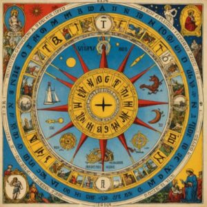 Combinação das cartas A Roda da Fortuna e O Mundo sobre o futuro