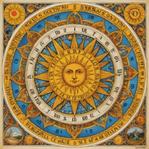 Combinação das cartas A Roda da Fortuna e O Sol na vida espiritual