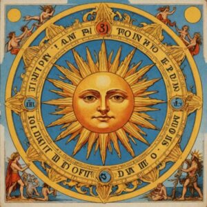 Combinação das cartas A Roda da Fortuna e O Sol no trabalho