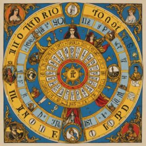Combinação das cartas A Roda da Fortuna e Os Enamorados sobre o futuro