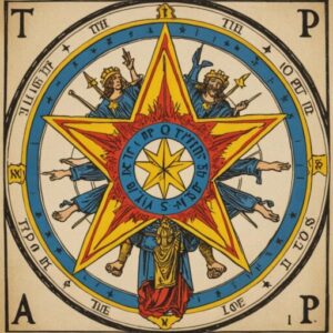 Combinação das cartas A Sacerdotisa e A Estrela em momentos de transição