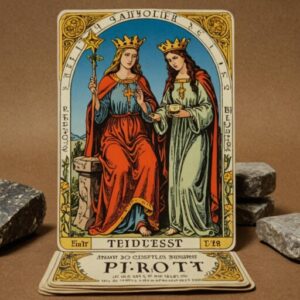 Combinação das cartas A Sacerdotisa e O Eremita na vida financeira