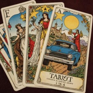 Combinação das cartas O Carro e A Estrela em relacionamentos