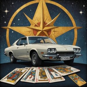 Combinação das cartas O Carro e A Estrela sobre o futuro