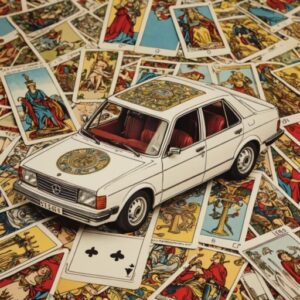 Combinação das cartas O Carro e A Força na vida financeira