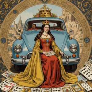 Combinação das cartas O Carro e A Imperatriz na vida financeira