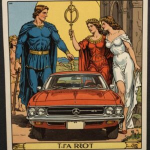 Combinação das cartas O Carro e A Justiça no amor