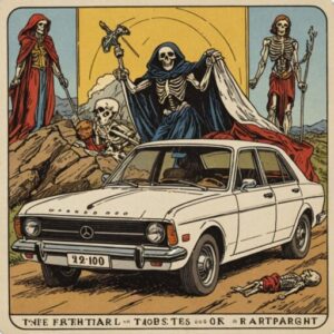 Combinação das cartas O Carro e A Morte na saúde