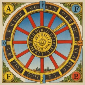 Combinação das cartas O Carro e A Roda da Fortuna como conselho do dia