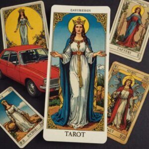 Combinação das cartas O Carro e A Sacerdotisa na vida espiritual