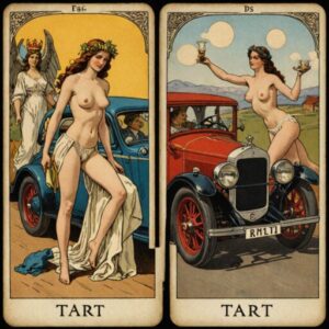 Combinação das cartas O Carro e A Temperança na saúde