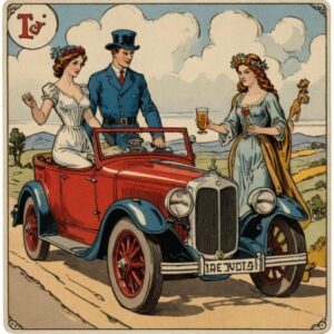Combinação das cartas O Carro e A Temperança no amor