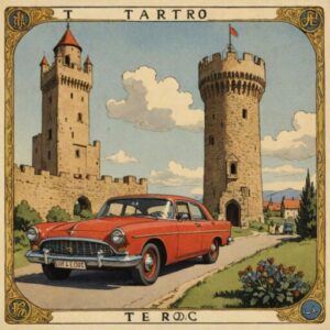 Combinação das cartas O Carro e A Torre no amor