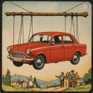 Combinação das cartas O Carro e O Enforcado em relacionamentos