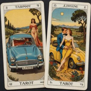 Combinação das cartas O Carro e O Hierofante no amor