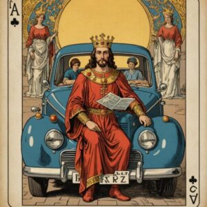 Combinação das cartas O Carro e O Imperador como conselho do dia