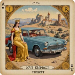 Combinação das cartas O Carro e O Imperador no amor