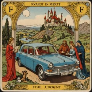Combinação das cartas O Carro e O Julgamento sobre o futuro