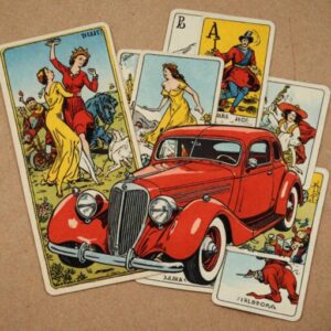Combinação das cartas O Carro e O Louco em relacionamentos