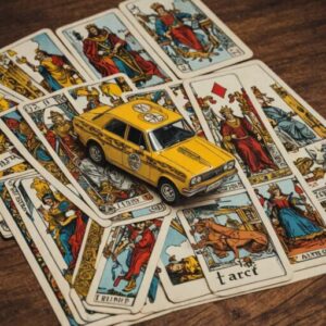 Combinação das cartas O Carro e O Louco na vida financeira