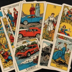 Combinação das cartas O Carro e O Louco sobre o futuro
