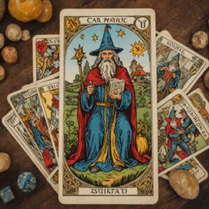 Combinação das cartas O Carro e O Mago na vida espiritual