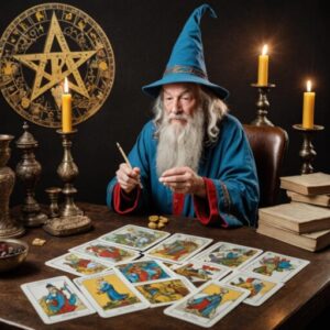 Combinação das cartas O Carro e O Mago no trabalho