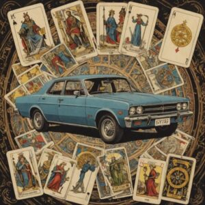 Combinação das cartas O Carro e O Mundo em momentos de transição