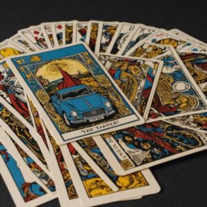 Combinação das cartas O Carro e O Mundo sobre decisões difíceis