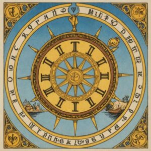 Combinação das cartas O Enforcado e A Roda da Fortuna no amor
