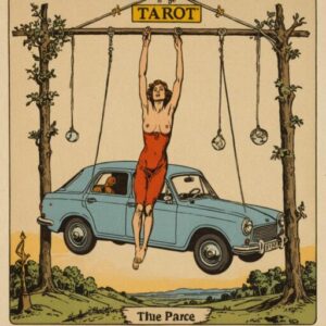 Combinação das cartas O Enforcado e O Carro na vida espiritual