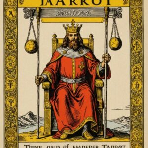 Combinação das cartas O Enforcado e O Imperador na vida financeira