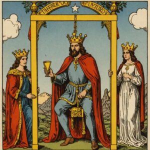 Combinação das cartas O Enforcado e O Imperador sobre o futuro