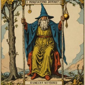 Combinação das cartas O Enforcado e O Mago sobre o futuro